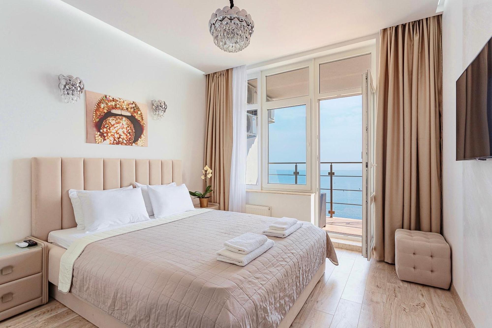 Apartament Direct Sea View Odessa Zewnętrze zdjęcie